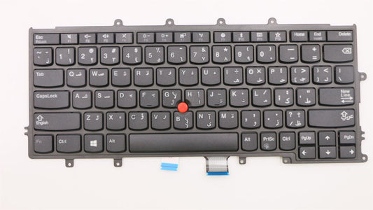 Lenovo ThinkPad X270 A275 Keyboard Arabic Black Backlit 01EP029