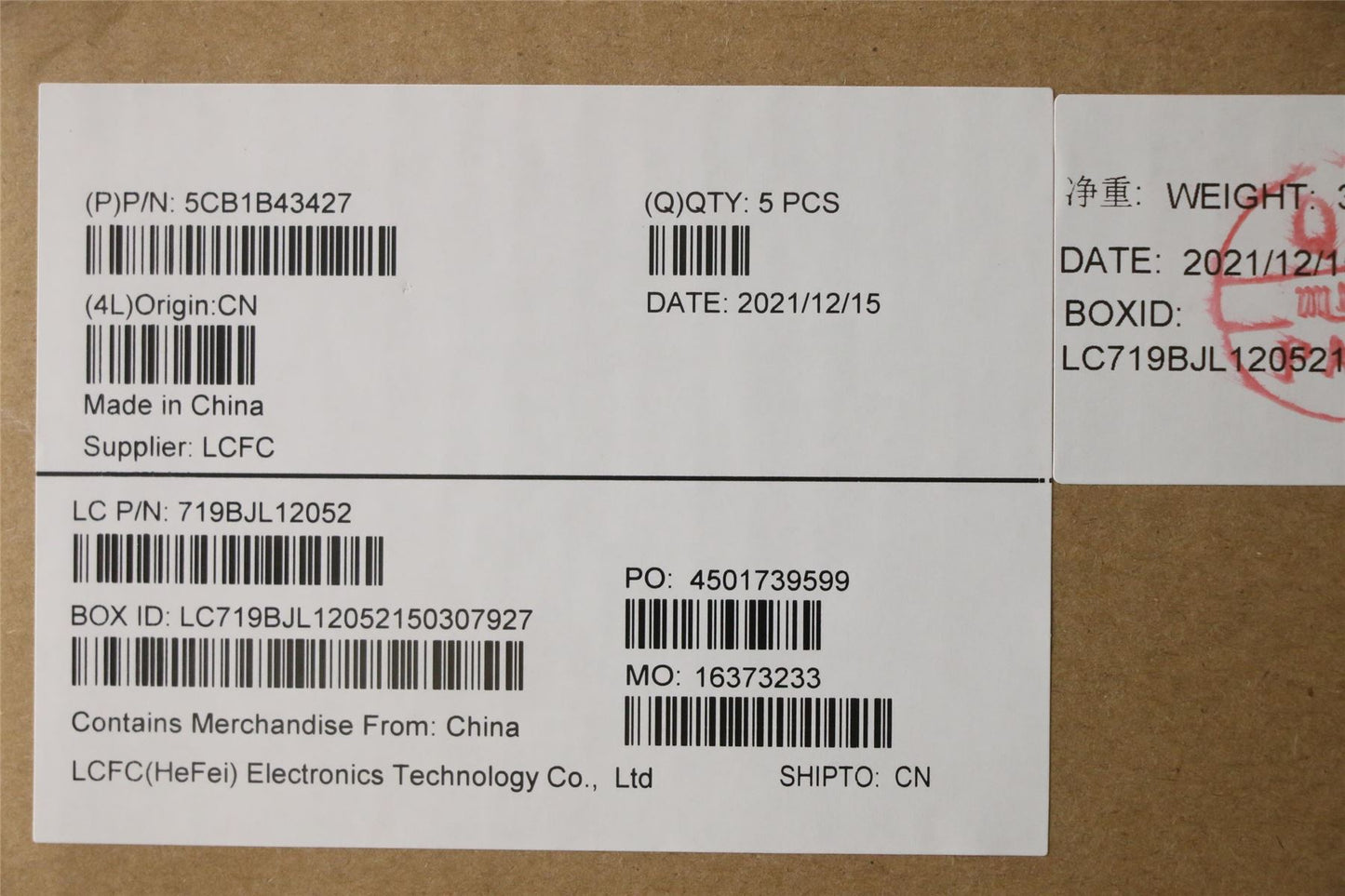 Lenovo Upper Case ASM_SPA L82FG NFPABBLML 5CB1B43427