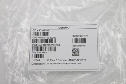 Lenovo TAPE TAPE H 82KM KB Acetate Tape 5T10S33243