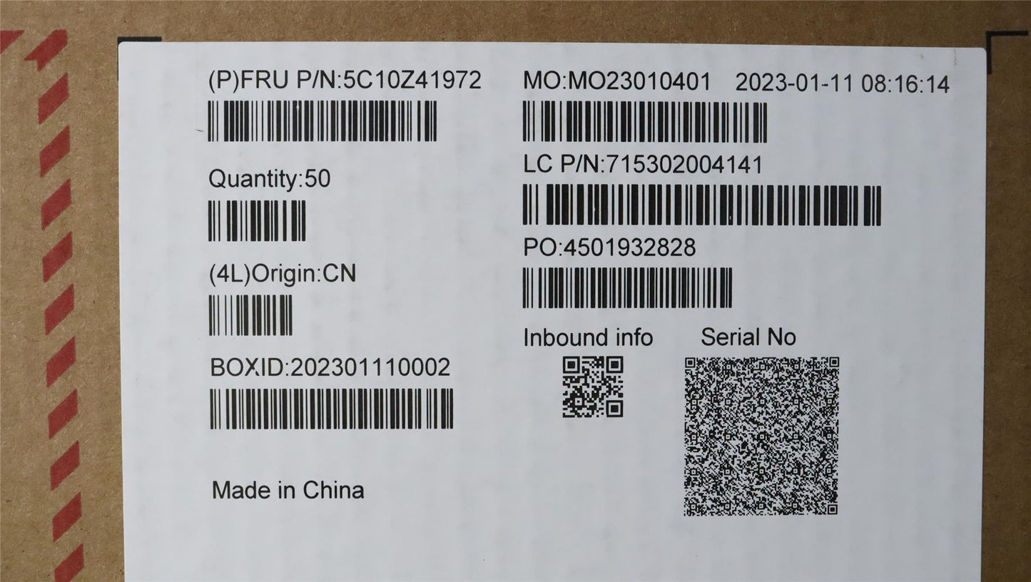 Lenovo FRU TS one USB-C cable_WT 5C10Z41972