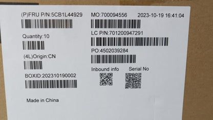 Lenovo Upper Case ASM_HBW WT 82XK 5CB1L44929