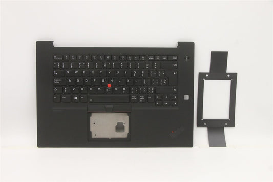 Lenovo ThinkPad P1 3 Keyboard Palmrest Top Cover French Black Backlit 5M10Z39696