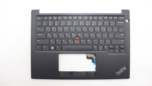 Lenovo ThinkPad E14 Gen 5 Keyboard Palmrest Top Cover Korean Black 5M11L92624