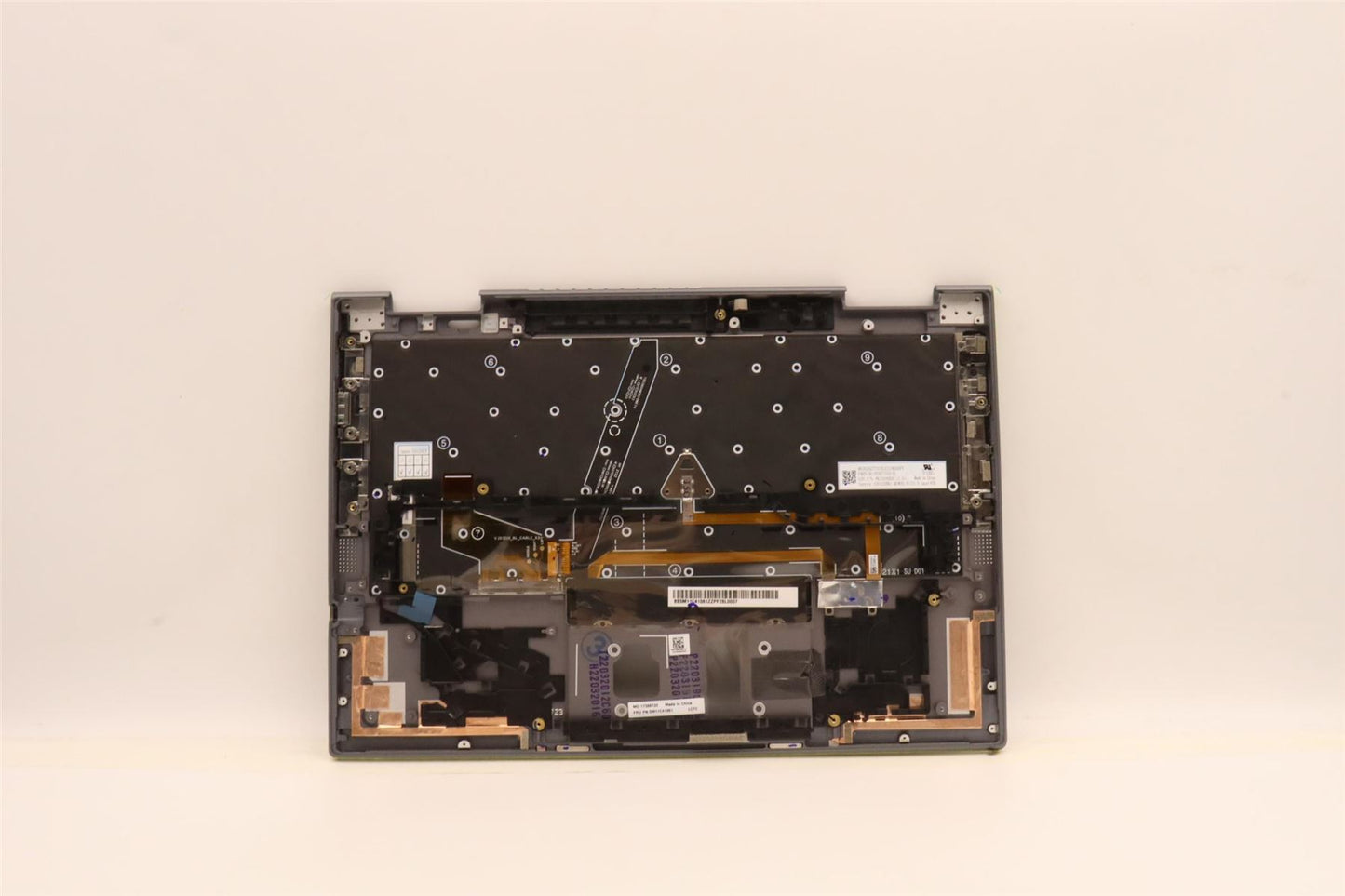 Lenovo MECH_ASM KBD BZL,WW,GY,CHY,CSA 5M11C40989