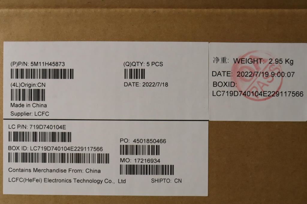 Lenovo Yoga X1 7th Gen Palmrest Cover Keyboard US Grey 5M11H45873