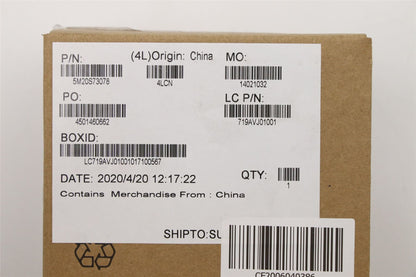 Lenovo 5M20S73078 MECHANICAL FRU MECHANICAL Misc Kit