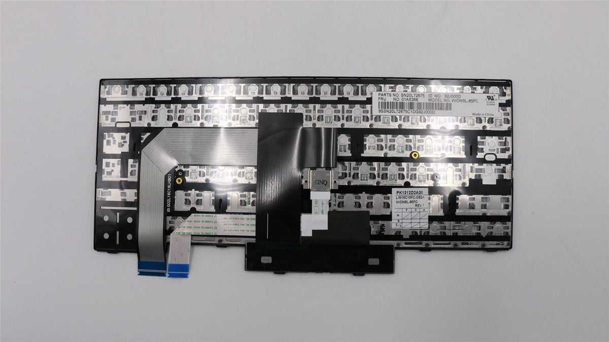 Genuine Lenovo ThinkPad A475 T470 Keyboard Canadian French Black 01AX366
