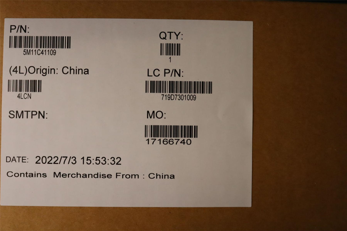 Lenovo 5M11C41109 MECH_ASM 14WUXGA,AG,MIPI,CV,GY,LBO/CSOT