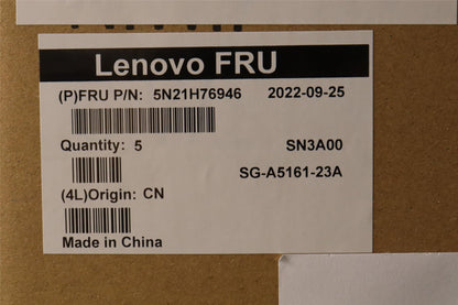 Lenovo ThinkPad L13 Gen 4 Keyboard Canadian French Black 5N21H76946