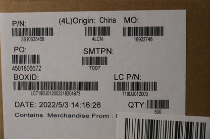 Lenovo SCREW Screw L82TK M2X1.8 OD 5.0 T0.4 5S10S35458