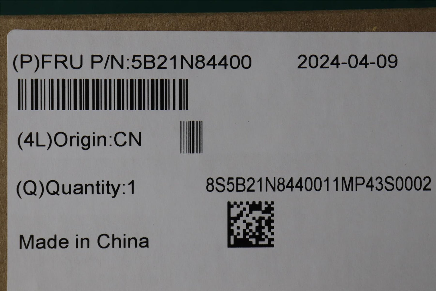 Lenovo C83GSI512450HX RTX40608G WIN RM 5B21N84400