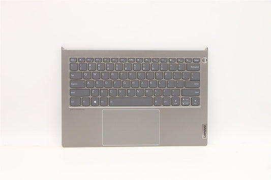 Lenovo ThinkBook 14p G2 ACH Keyboard Palmrest Top Cover German Grey 5CB1D04855