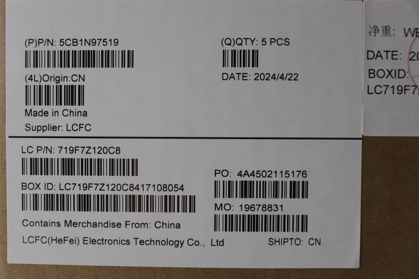 Lenovo Upper Case ASM_ITA L 83E7AGNBL 5CB1N97519