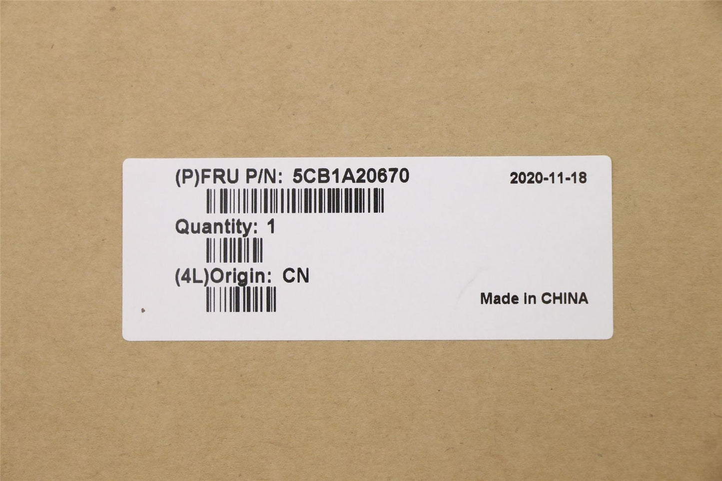Lenovo FRU A cover PL assy black YL BLUE 5CB1A20670