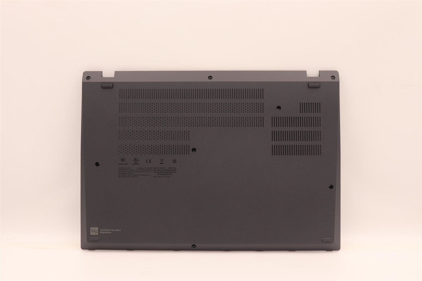 Lenovo ThinkPad P16s Gen 1 Bottom Base Lower Chassis Cover Black 5CB0Z69597