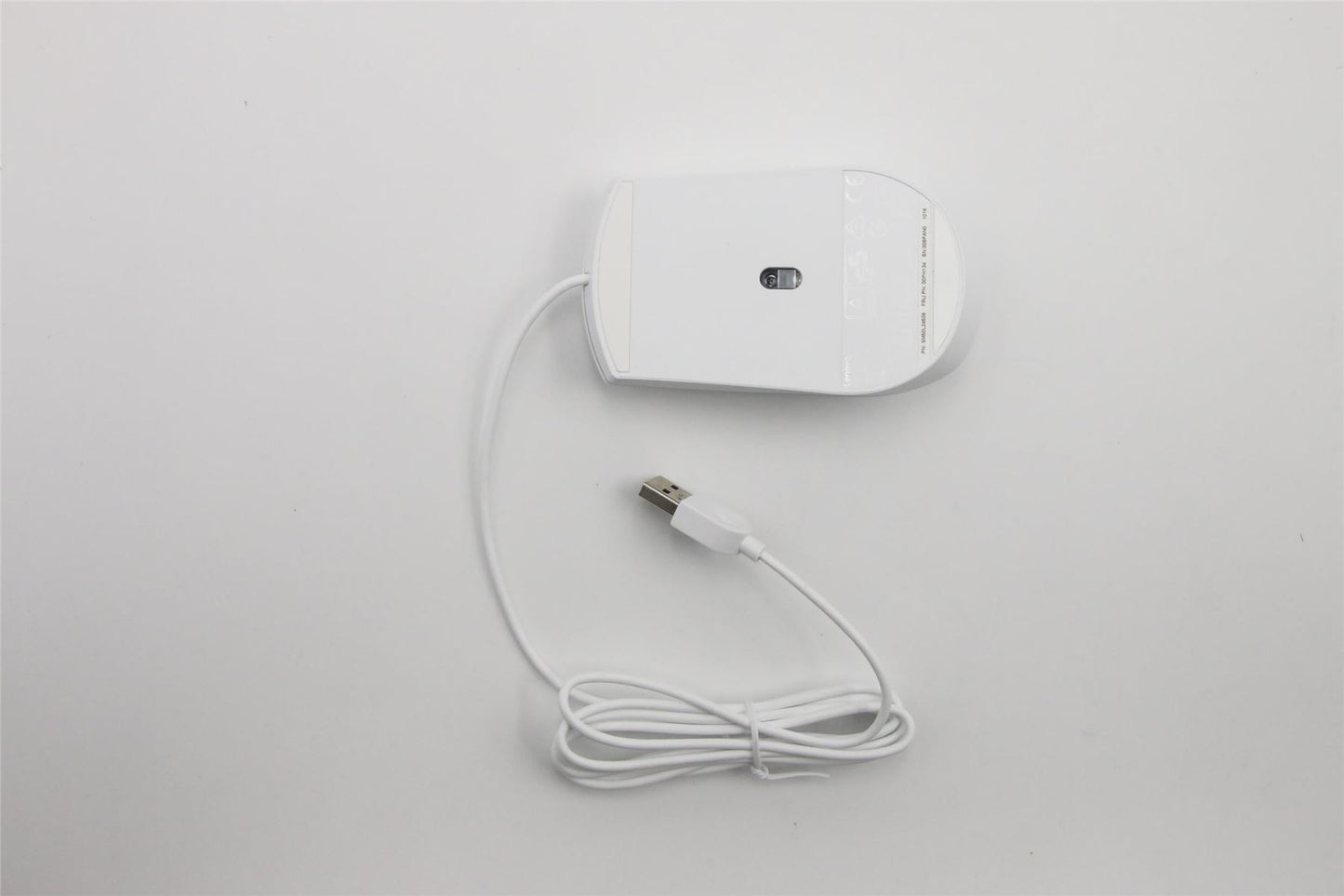 Lenovo All-In-One M700z E63z S200z S400z USB Wired Mouse White 00PH134