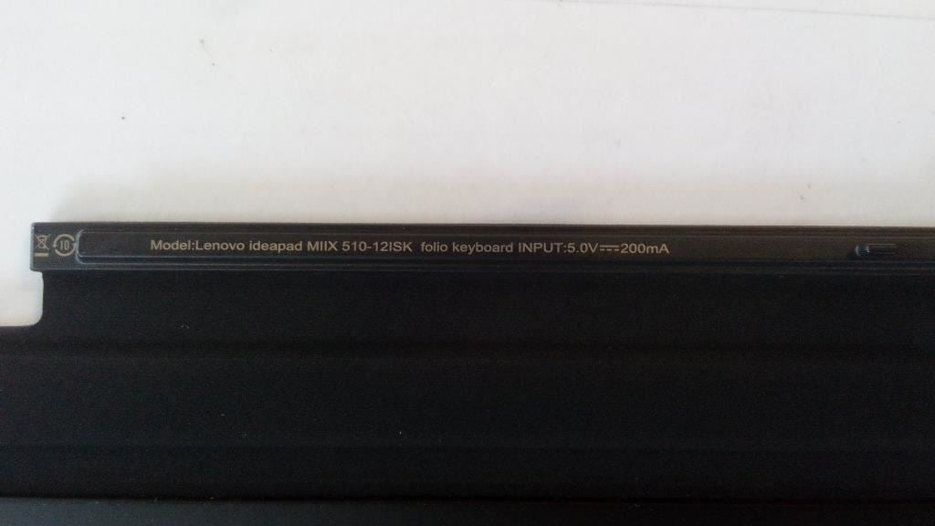 Lenovo Miix 510-12IKB Palmrest Touchpad Dock Keyboard Base German 5N20N21148