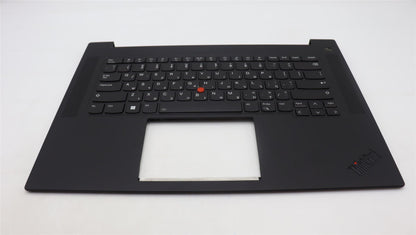 Lenovo ThinkPad P1 Gen 6 Keyboard Palmrest Top Cover Hebrew White 5M11L89007