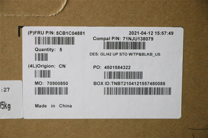 Lenovo Pro 5 Pro-14ITL6 5 Pro-14ACN6 Keyboard Palmrest Top Cover US 5CB1C04881