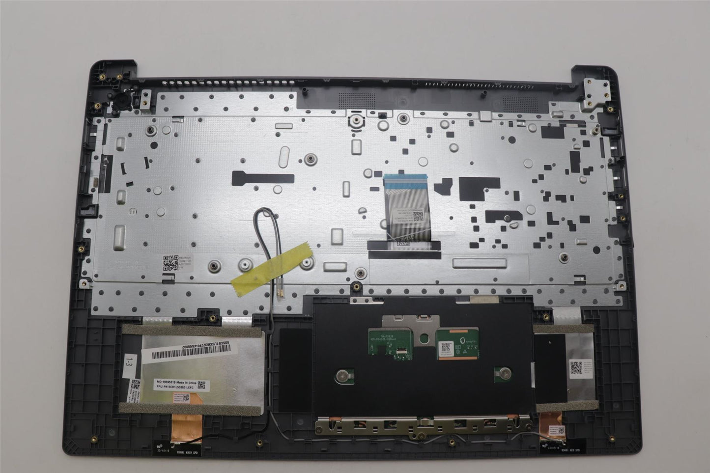 Lenovo IdeaPad 3 16IRU8 Palmrest Cover Touchpad Keyboard Nordic 5CB1L53363