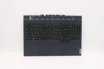 Lenovo 5 15ITH6 Palmrest Cover Touchpad Keyboard Bulgarian Blue 5CB1D10932