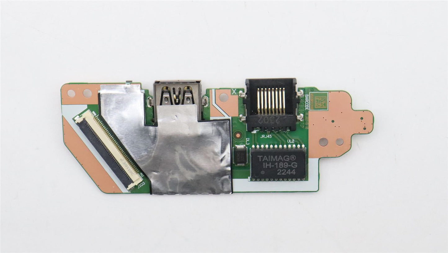 Lenovo V14 G4 AMN USB-A SD Card Reader Ethernet Board 5C50S25460