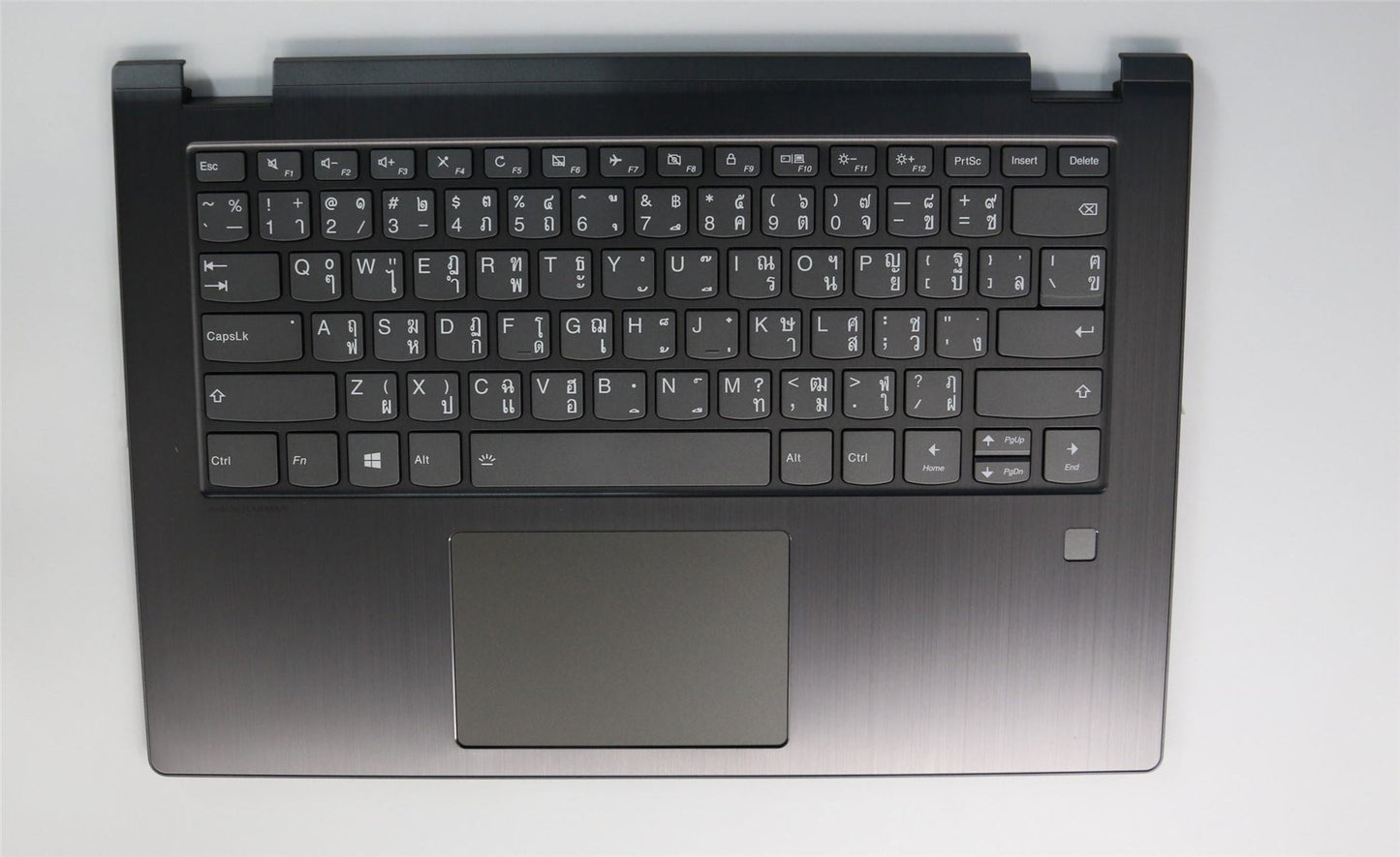 Lenovo Yoga 530-14IKB Keyboard Palmrest Top Cover Thai Grey 5CB0R08598