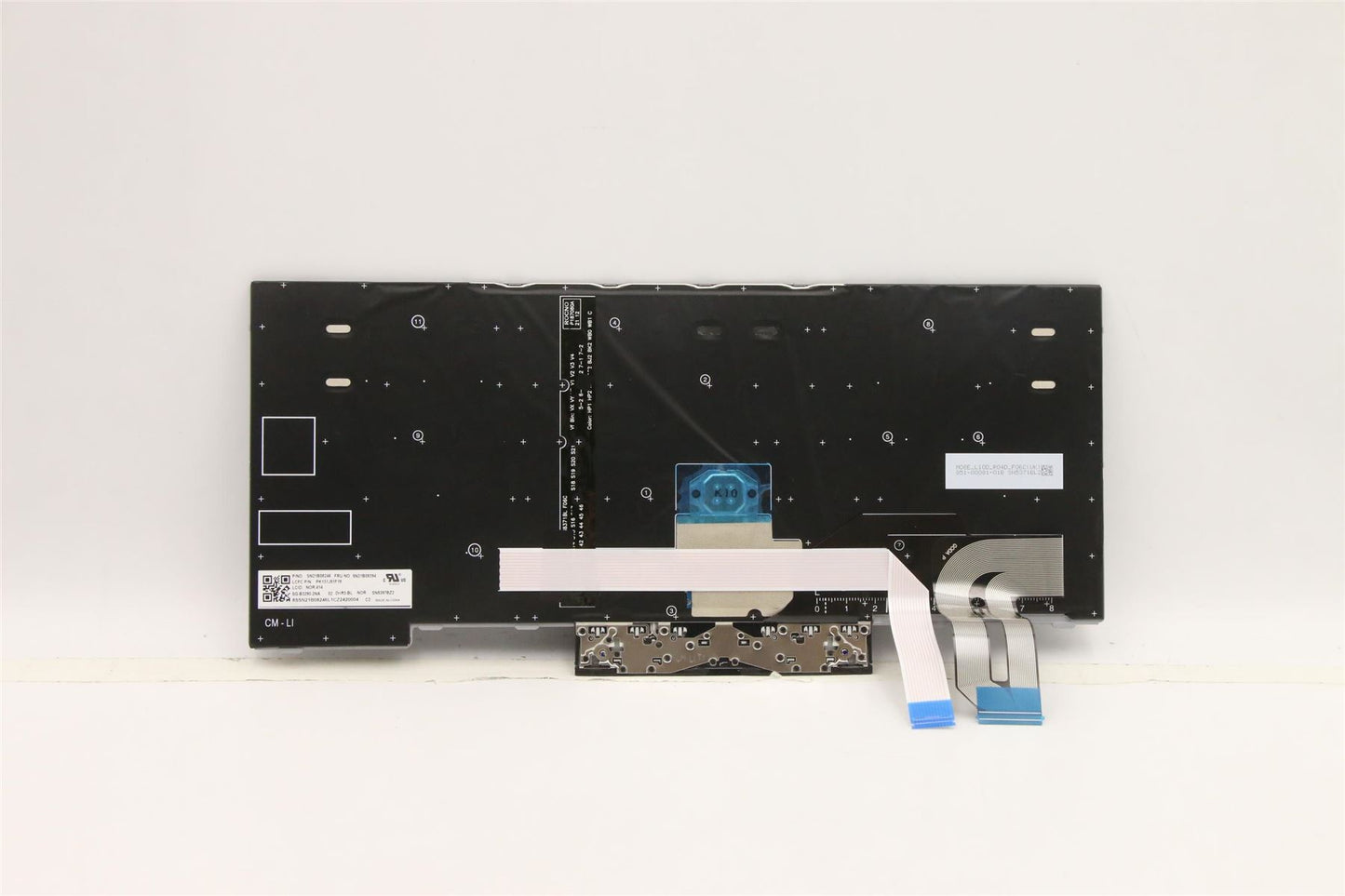 Lenovo ThinkPad T14 Gen 2 P14s Gen 2 Keyboard Norwegian Grey Backlit 5N21B08357