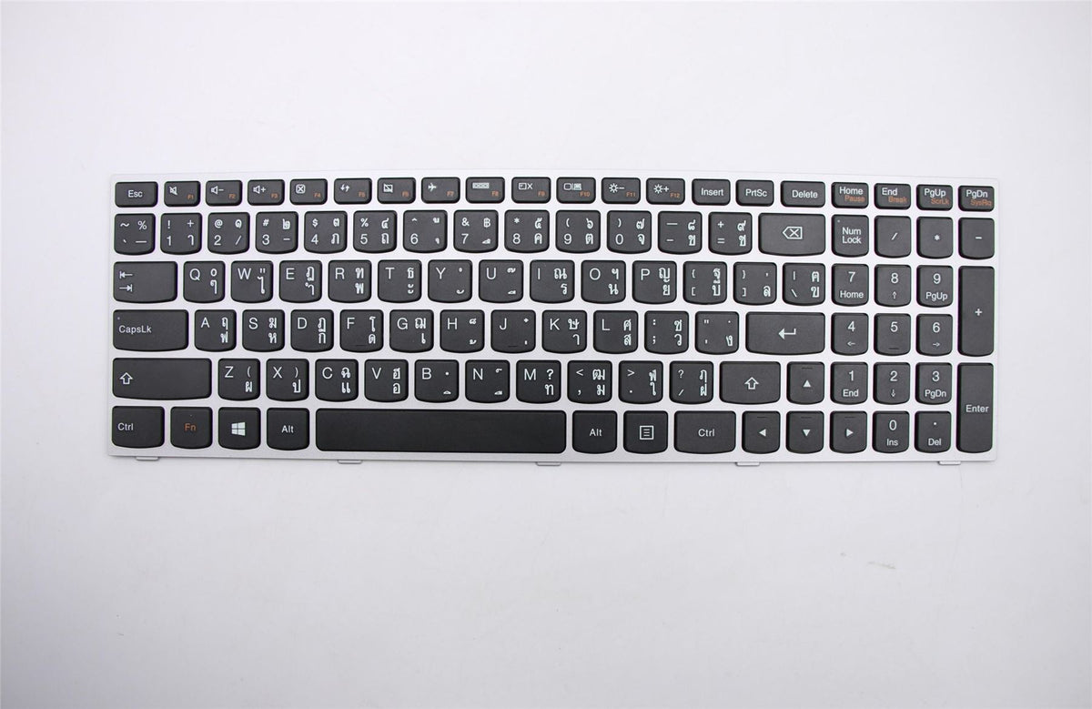 Genuine Lenovo Z50-75 Keyboard Thai Silver 25215285 25215225 25215255