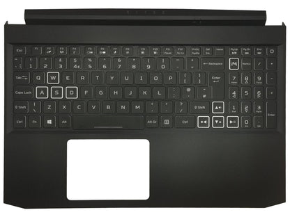 Acer Aspire Nitro AN515-57 Palmrest Cover Keyboard UK Black Backlit 6B.QCCN2.013