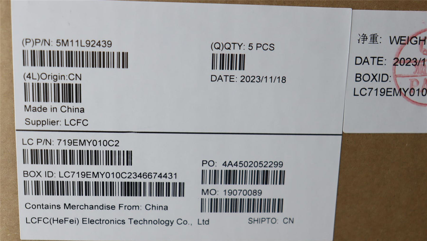 Lenovo ThinkPad E14 Gen 5 Keyboard Palmrest Top Cover Arctic Grey 5M11L92439