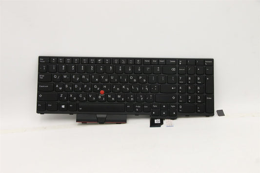 Lenovo ThinkPad P17 Gen 1 Keyboard Hebrew Black Backlit 5M10Z54347