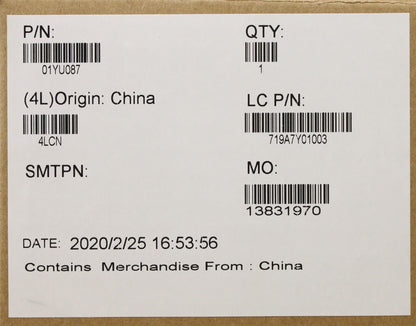 Lenovo Carbon X1 7th X1 8th Trackpad Touchpad Black 01YU087