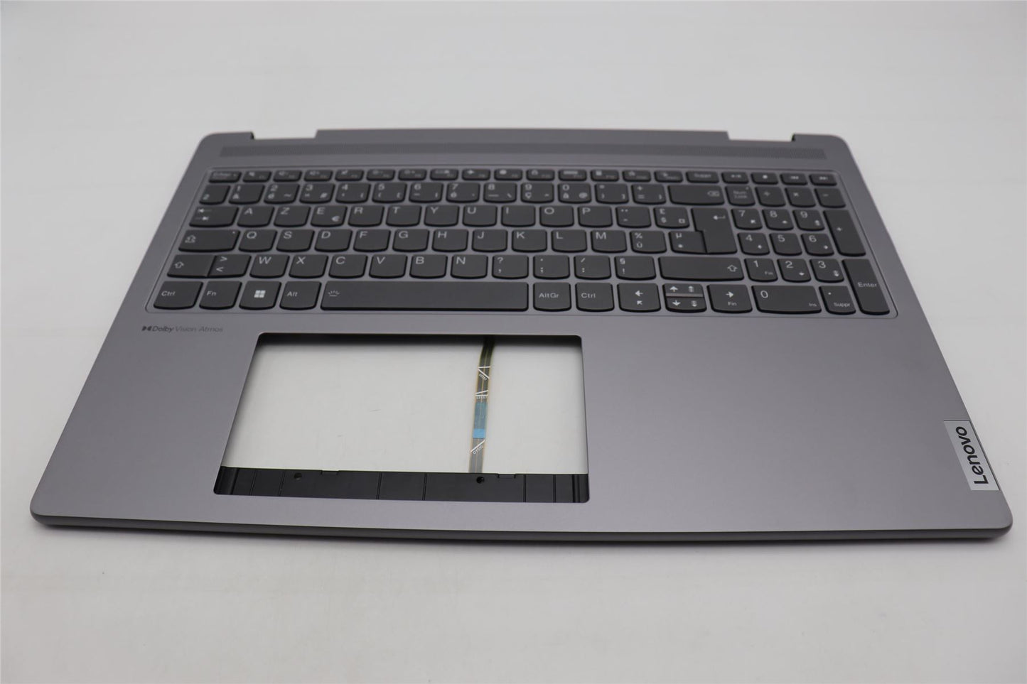 Lenovo Yoga 7 16IRL8 Keyboard Palmrest Top Cover French Arctic Grey 5CB1L39197