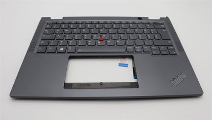 Lenovo ThinkPad X13 Gen 4 Keyboard Palmrest Top Cover Hungarian Grey 5M11L64690