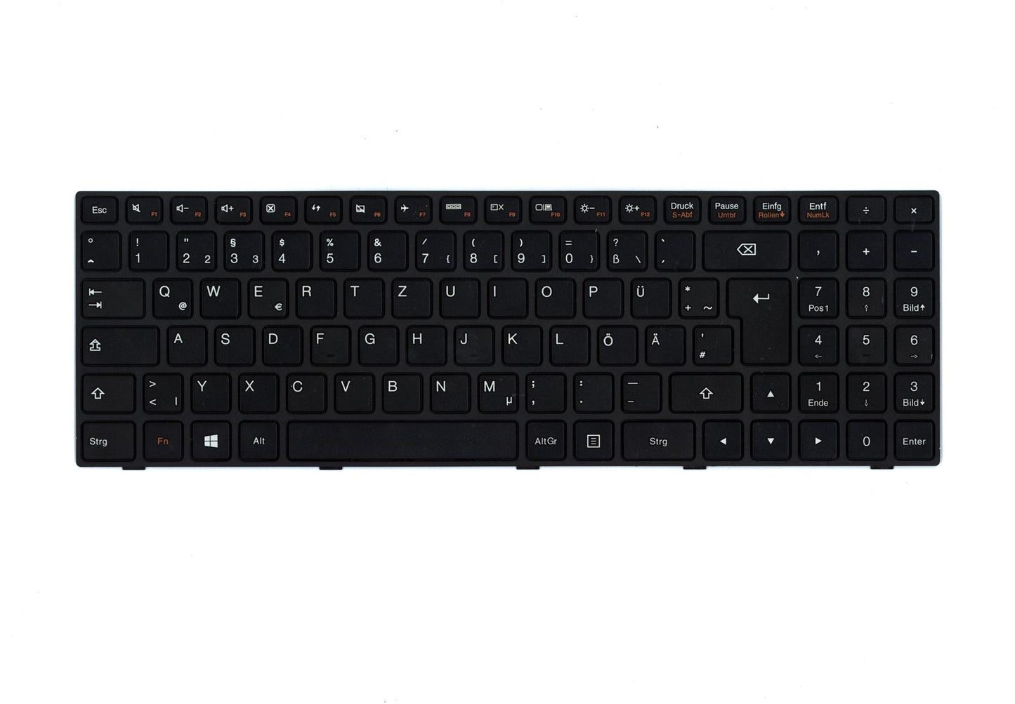 Lenovo 100-15IBY B50-10 Keyboard Greek Black 5N20J30780