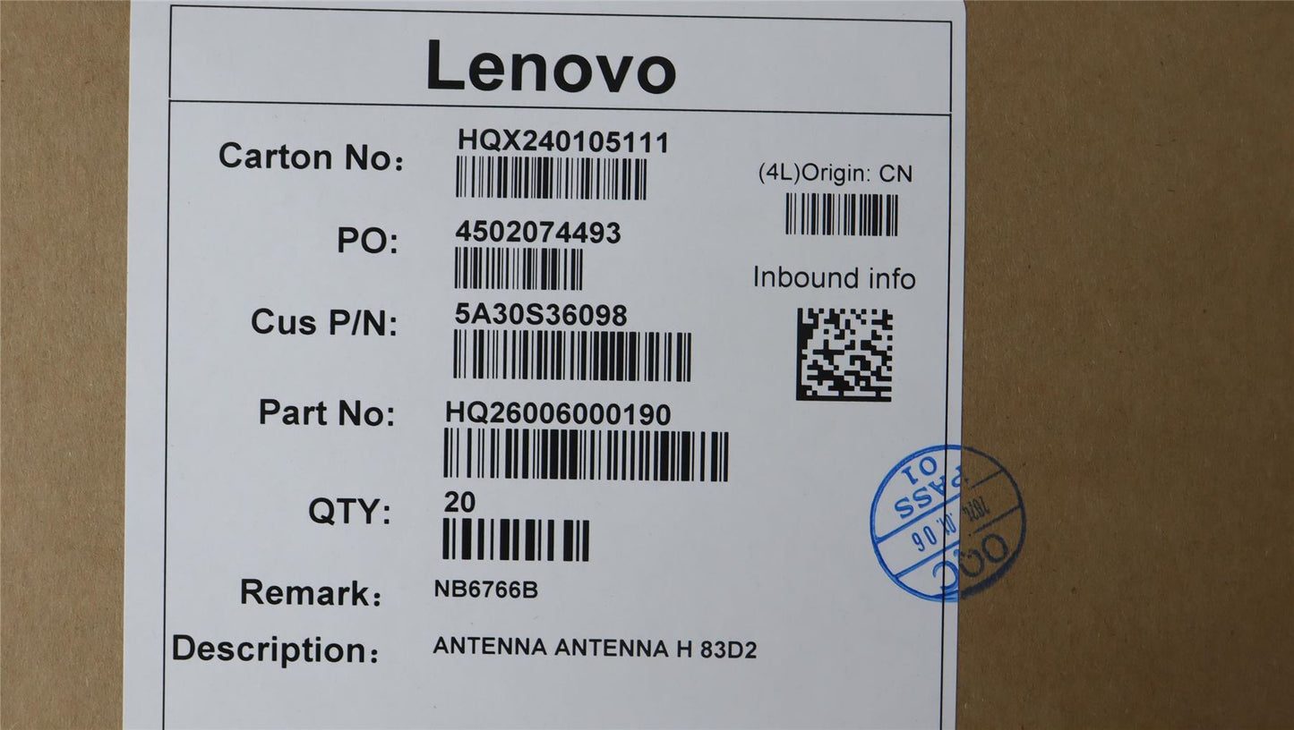 Lenovo ANTENNA H 83D2 5A30S36098
