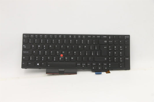 Lenovo ThinkPad T570 P51s Keyboard Czech Black Backlit 01ER565