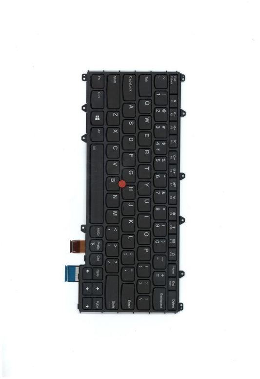 Lenovo Yoga X380 Keyboard Indian Black Backlit 01HW650