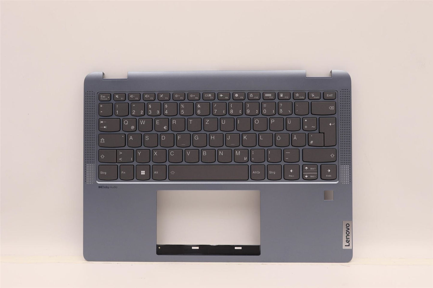 Lenovo IdeaPad 5 14IAU7 Keyboard Palmrest Top Cover German Backlit 5CB1H80017