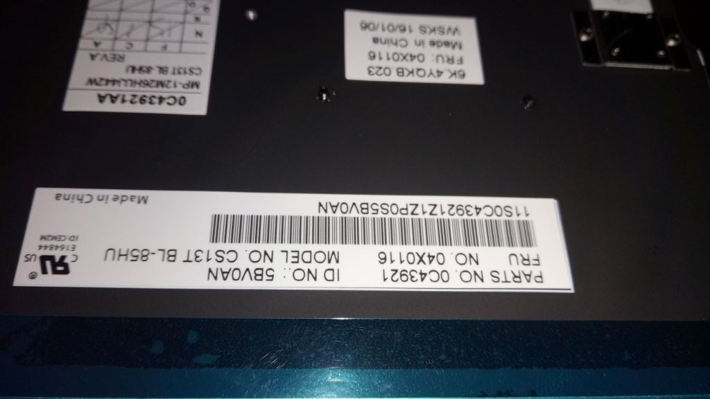 Lenovo CS13T, HU, CHY, Backlit Hungarian Keyboard 04X0116