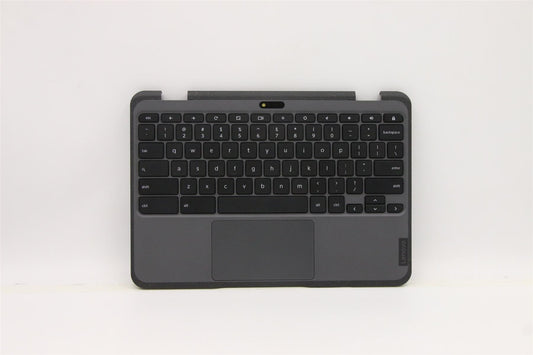 Lenovo Chromebook 500e 3 Keyboard Palmrest Top Cover US Black Grey 5M11C88952