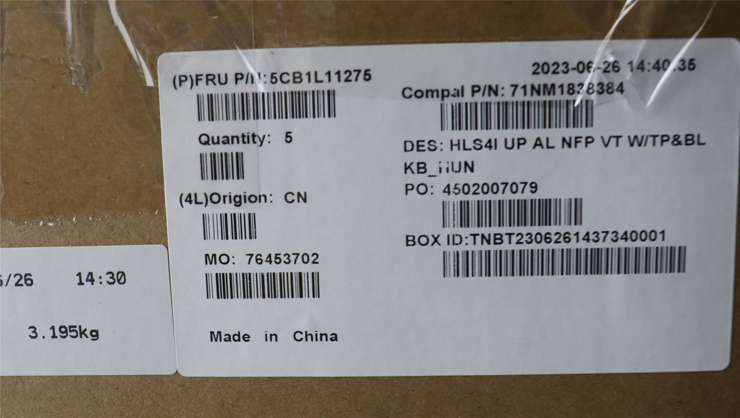 Lenovo IdeaPad 5 14IRL8 5 14ABR8 Palmrest Cover Touchpad Keyboard 5CB1L11275