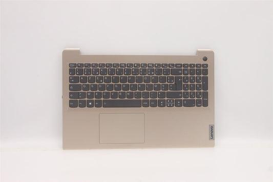 Lenovo IdeaPad 3 15ALC6 Palmrest Cover Touchpad Keyboard French Sand 5CB1B69009