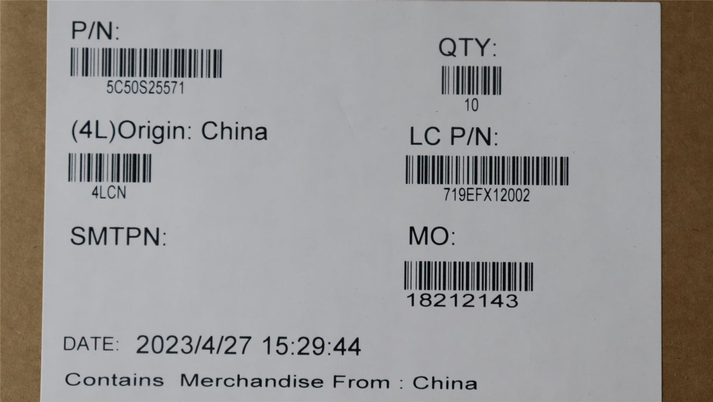 Lenovo IO BOARD L82YQ R W/Mylar 5C50S25571