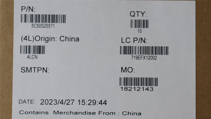 Lenovo IO BOARD L82YQ R W/Mylar 5C50S25571