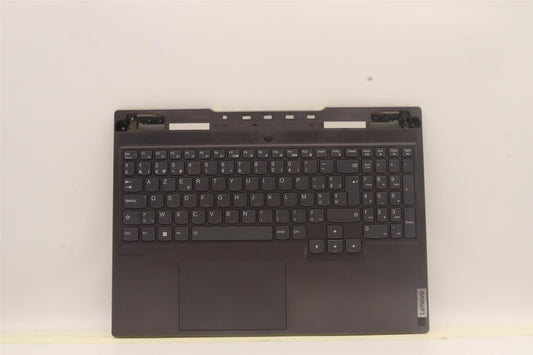 Lenovo S7 16IAH7 Palmrest Cover Touchpad Keyboard Belgian Storm Grey 5CB1J04377