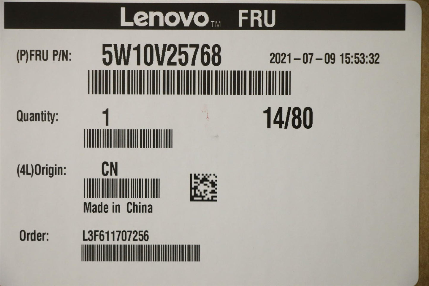 Lenovo 5W10V25768 Wireless,CMB,FXN,SDX55 sub6
