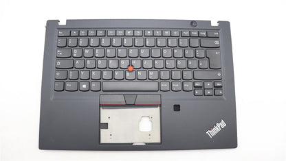 Lenovo ThinkPad T495s Keyboard Palmrest Top Cover German Black 5M11A08413