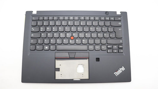 Lenovo ThinkPad T495s Keyboard Palmrest Top Cover German Black 5M11A08413